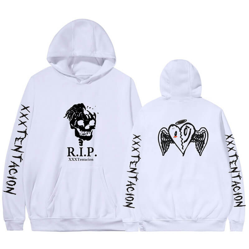 Xxxtentacion hoodie rip hotsell